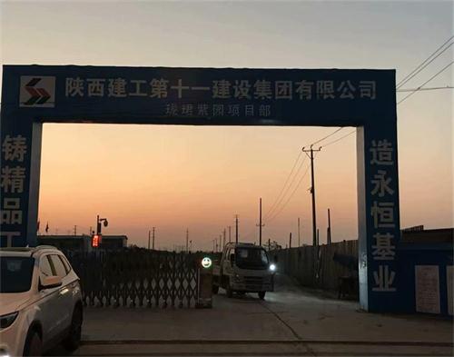  陝建十一集團新（xīn）沂項目（高壓線防護）